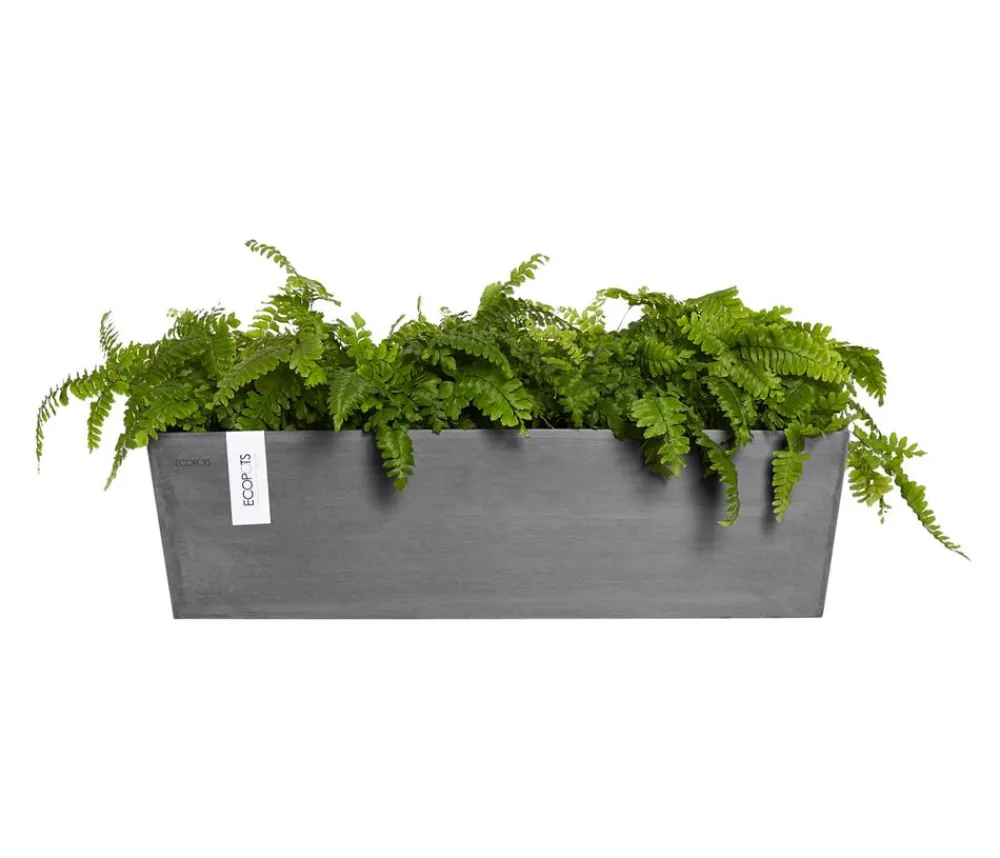 Ecopots Pflanzkübel & Blumenkästen > Kunststoff-Kasten Manhattan Wall mit Wassersystem, rechteckig