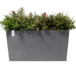 Ecopots Pflanzkübel & Blumenkästen > Kunststoff-Kasten Paris mit Rollen, rechteckig