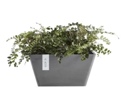 Ecopots Blumentöpfe & Übertöpfe > Kunststoff-Topf Berlin, quadratisch