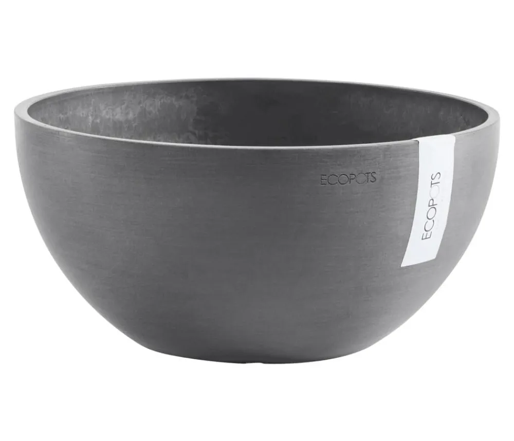 Ecopots Blumenampeln & -Schalen|Blumentöpfe & Übertöpfe > Kunststoff-Topf Brussels, rund