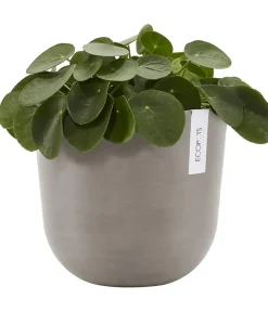 Ecopots Blumentöpfe & Übertöpfe > Kunststoff-Topf Oslo mit Wassersystem, rund
