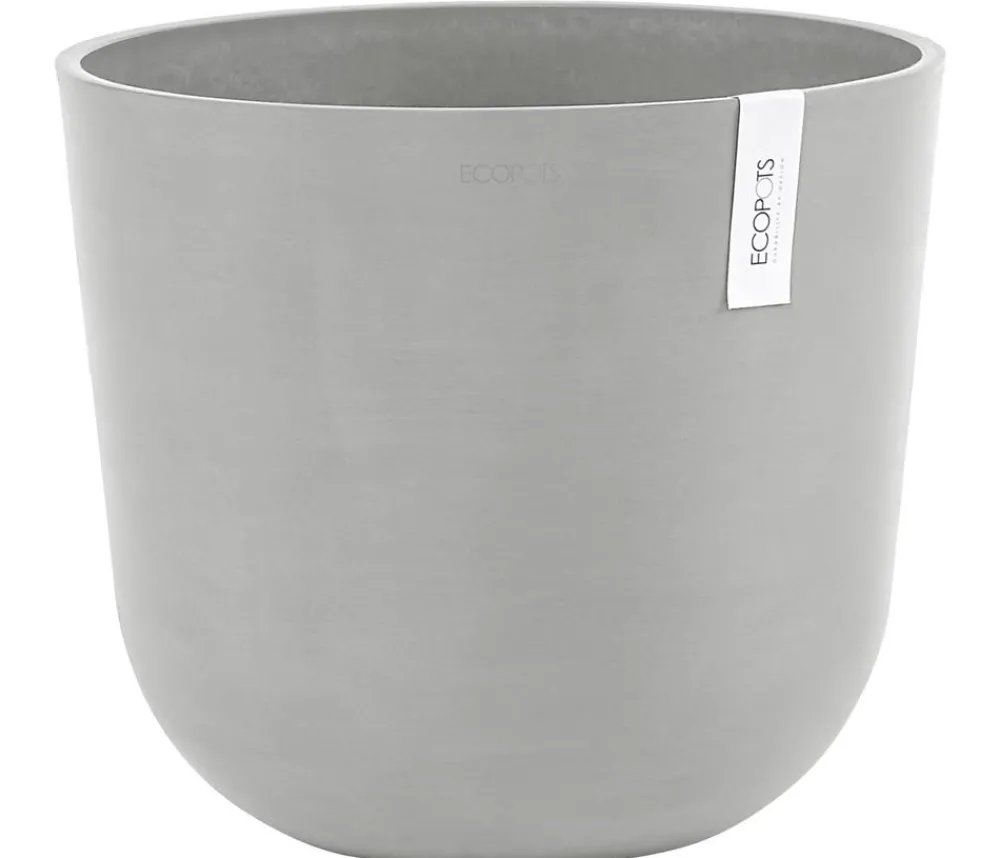 Ecopots Blumentöpfe & Übertöpfe > Kunststoff-Topf Oslo mit Wassersystem, rund