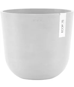 Ecopots Blumentöpfe & Übertöpfe > Kunststoff-Topf Oslo mit Wassersystem, rund