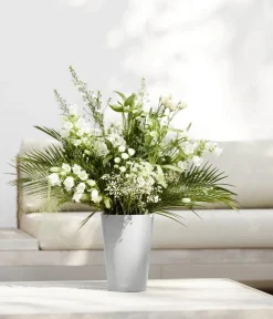 Ecopots Kunststoff-Topf Pisa Hellgrau Sale