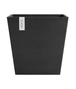 Ecopots Blumentöpfe & Übertöpfe > Kunststoff-Topf Rotterdam mit Wassersystem, quadratisch