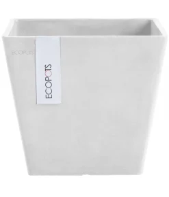 Ecopots Blumentöpfe & Übertöpfe > Kunststoff-Topf Rotterdam, quadratisch