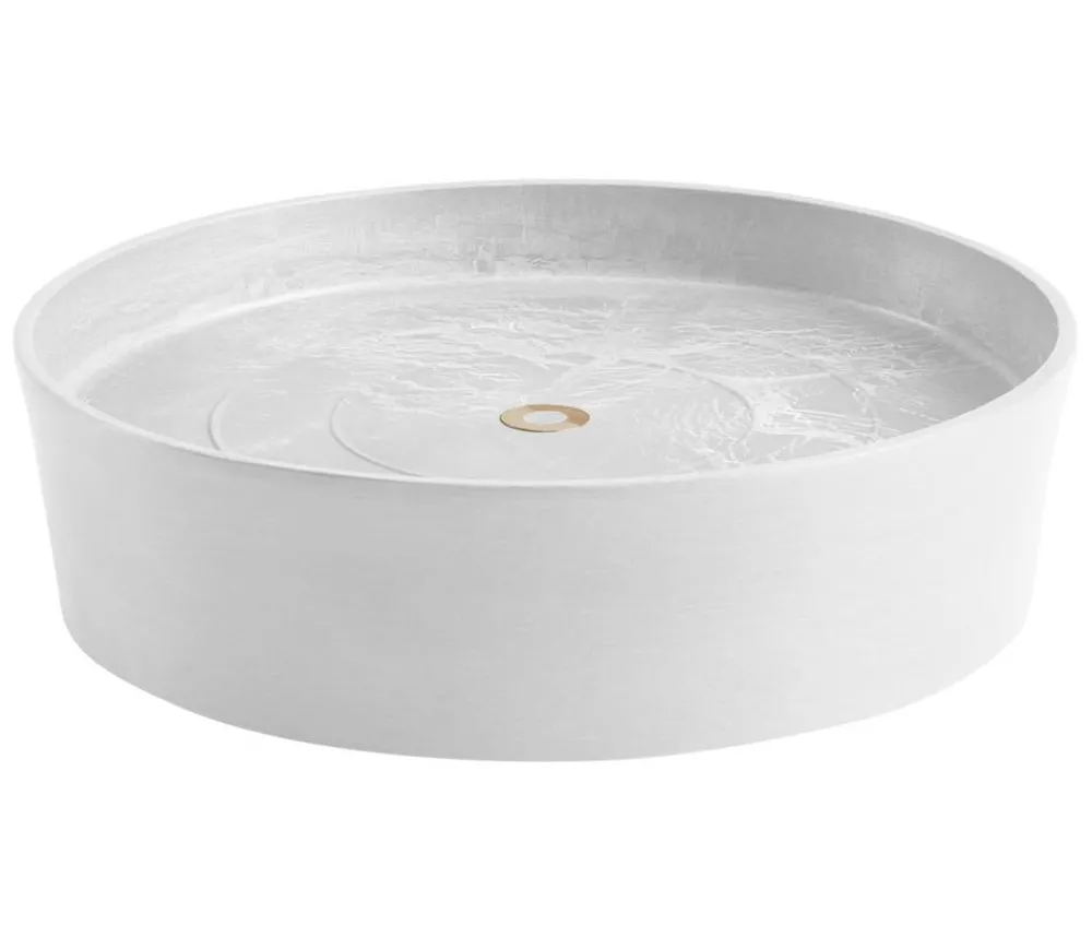 Ecopots Blumentopf Untersetzer > Kunststoff-Untersetzer Amsterdam, rund, mit Rollen