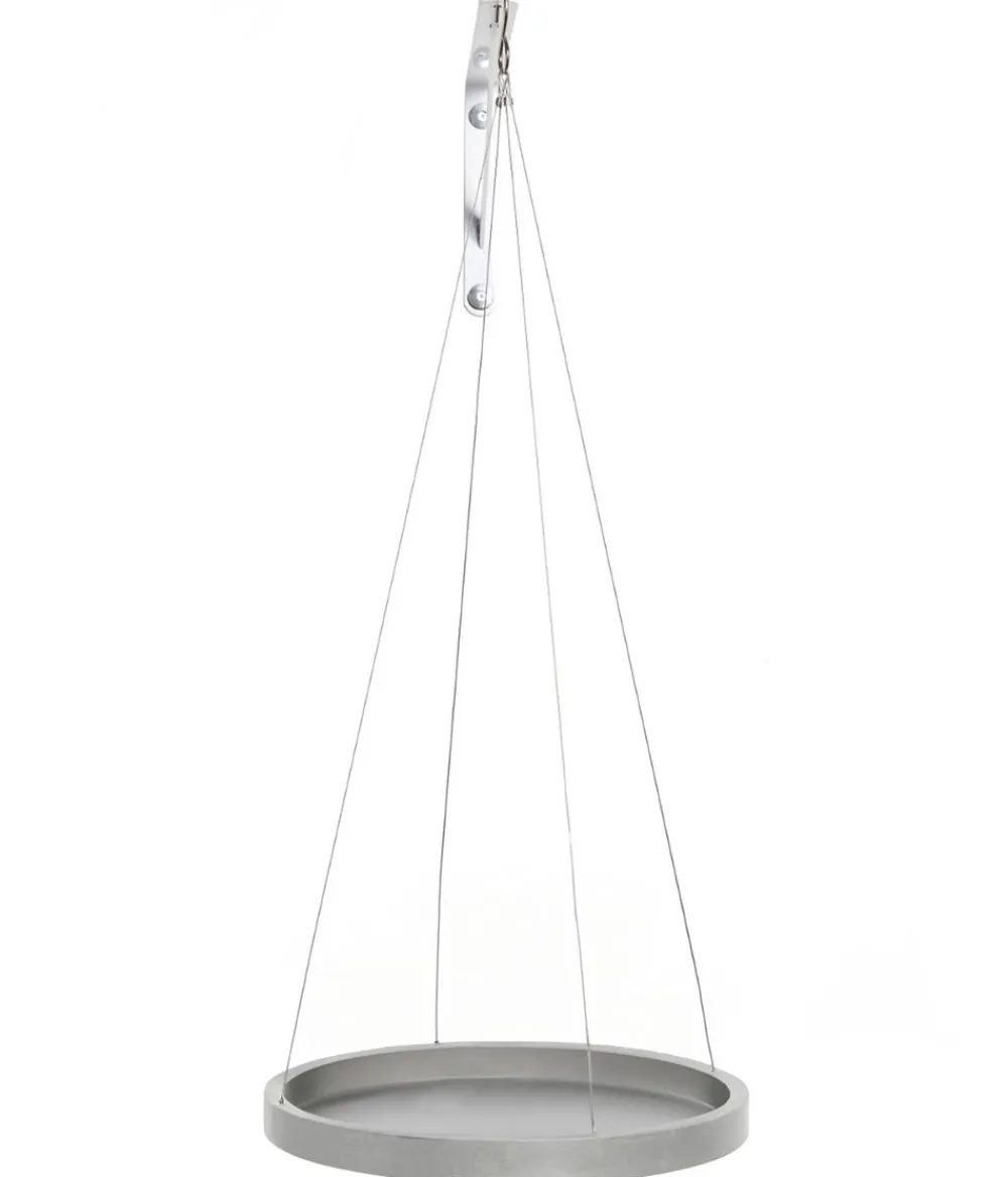 Ecopots Blumentopf Untersetzer|Blumenampeln & -Schalen > Kunststoff-Untersetzer hängend, rund, ca. Ø36/H3 cm