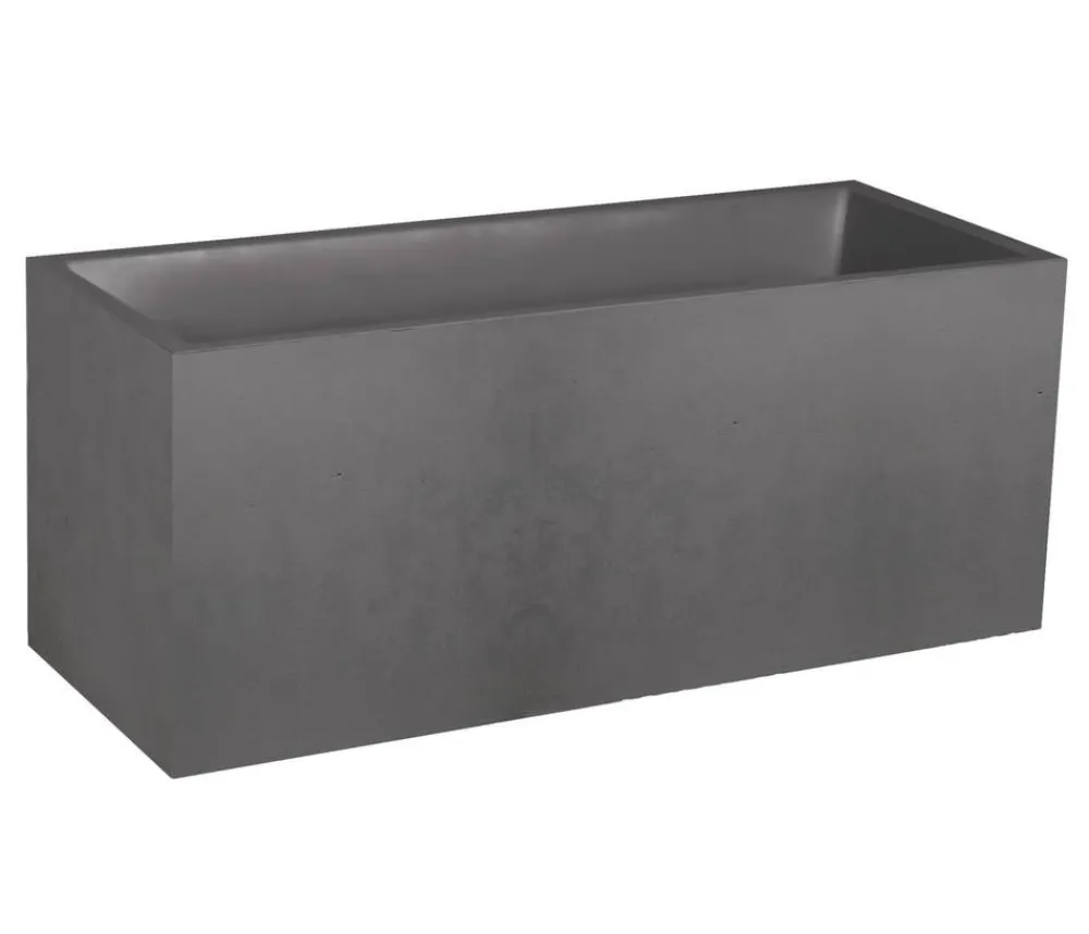 EDA Pflanzkübel & Blumenkästen > Kunststoff-Kasten Basalt, , rechteckig, ca. B99,5/H43,5/T39,5 cm