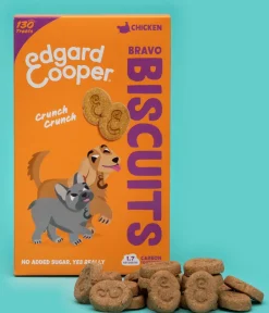 Edgard & Cooper® Hundeleckerlies - Edgard & Cooper Hundesnack Bravo Biscuits, 400 g