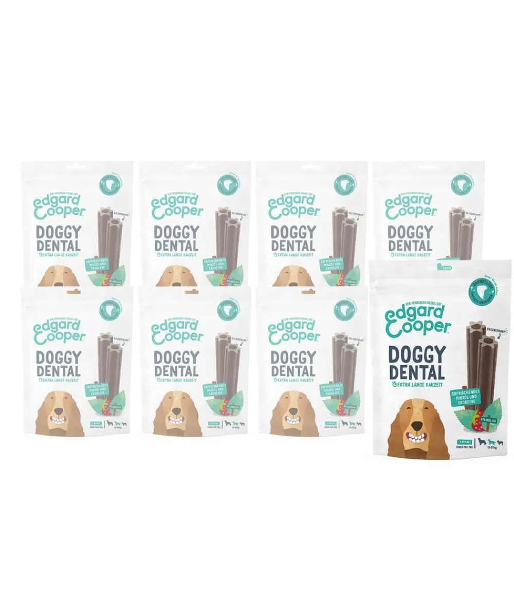 Edgard & Cooper® Edgard & Cooper Hundesnack Doggy Dental, Minzöl & Erdbeere Sale