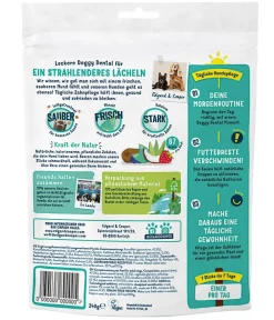 Edgard & Cooper® Hundeleckerlies|Funktionelle Leckerlies - Edgard & Cooper Hundesnack Doggy Dental, Minzöl & Erdbeere