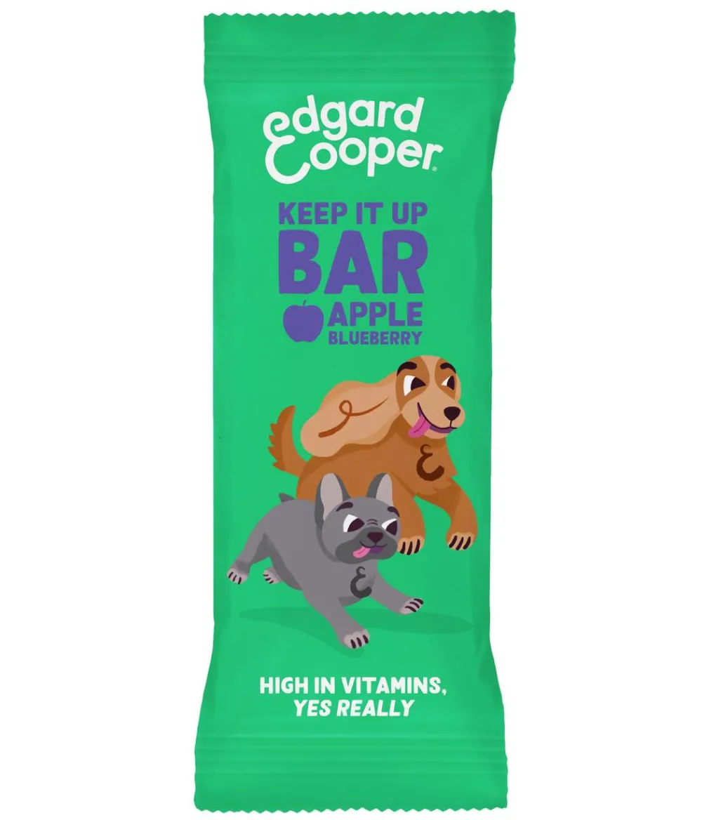 Edgard & Cooper® Edgard & Cooper Hundesnack Keep It Up Bar, Apfel & Blaubeere, 24 x 30 g Online