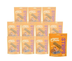 Edgard & Cooper® Hundeleckerlies > Edgard & Cooper Hundesnack Snuggle Up Strips, 11 x 75 g