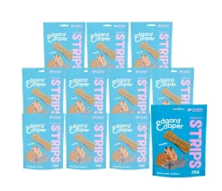 Edgard & Cooper® Edgard & Cooper Hundesnack Snuggle Up Strips, 11 x 75 g Clearance