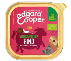 Edgard & Cooper® Nassfutter Hund > Edgard & Cooper Nassfutter für Hunde, Wunderbares Rind Adult, Bio, 17 x 100 g