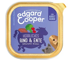 Edgard & Cooper® Edgard & Cooper Nassfutter für Hunde, Herrliches Rind & Ente Adult, 11 x 150 g Online