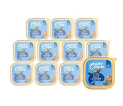 Edgard & Cooper® Nassfutter Hund - Edgard & Cooper Nassfutter für Hunde, Leckerer Lachs & Truthahn Adult, 11 x 150 g
