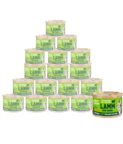 Edgard & Cooper® Nassfutter Katze > Edgard & Cooper Nassfutter für Katzen Lamm & Freilandhuhn Stückchen in Soße Adult, 18 x 85 g