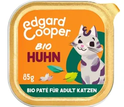 Edgard & Cooper® Edgard & Cooper Nassfutter für Katzen Bio Huhn & Rind Paté Adult, 16 x 85 g Outlet