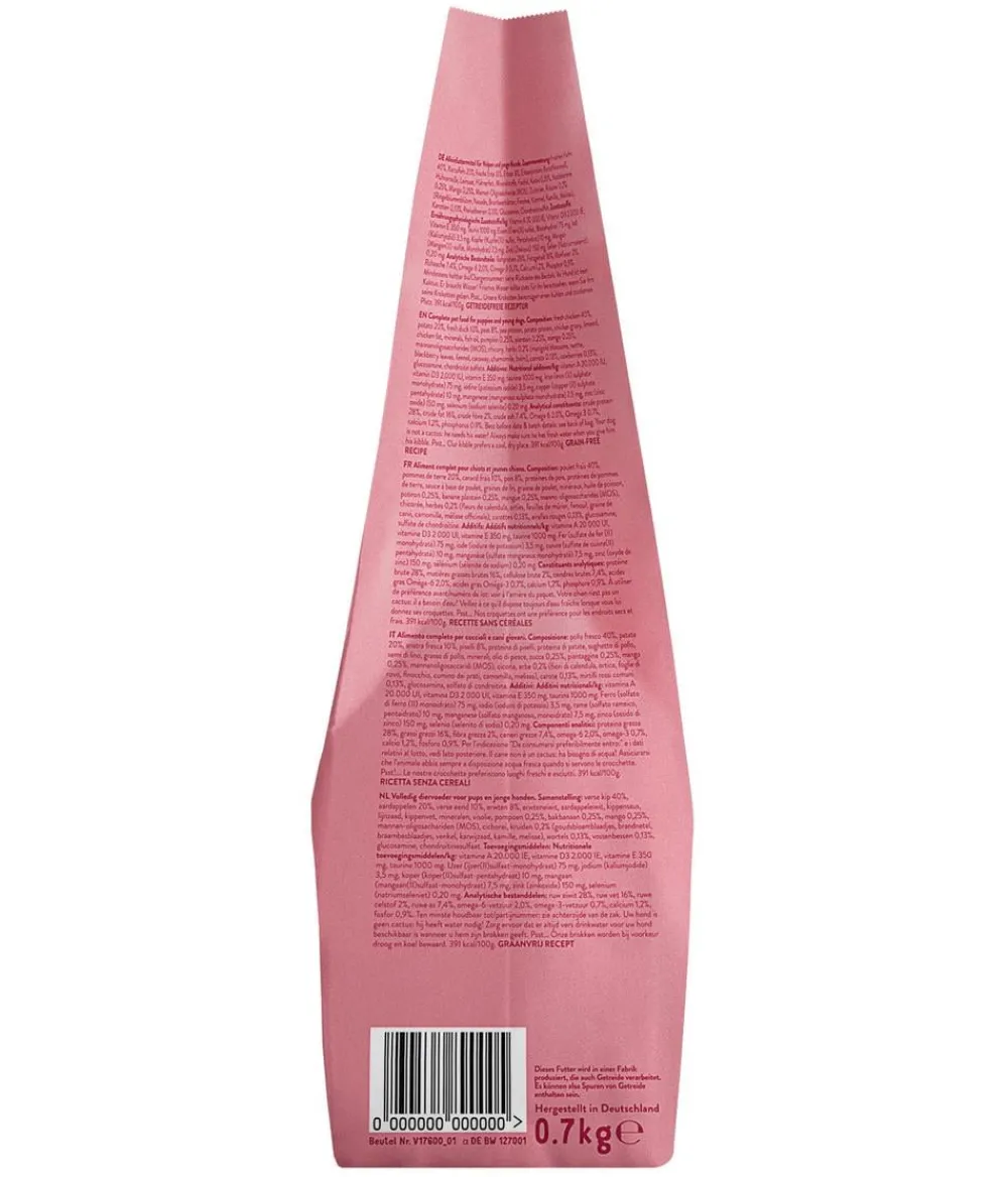 Edgard & Cooper® Trockenfutter Hund > Edgard & Cooper Tockenfutter für Hunde, Fabelhafte Freilaufente, & -Huhn, Welpen