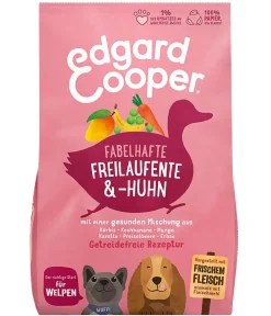 Edgard & Cooper® Edgard & Cooper Tockenfutter für Hunde, Fabelhafte Freilaufente, & -Huhn, Welpen Online