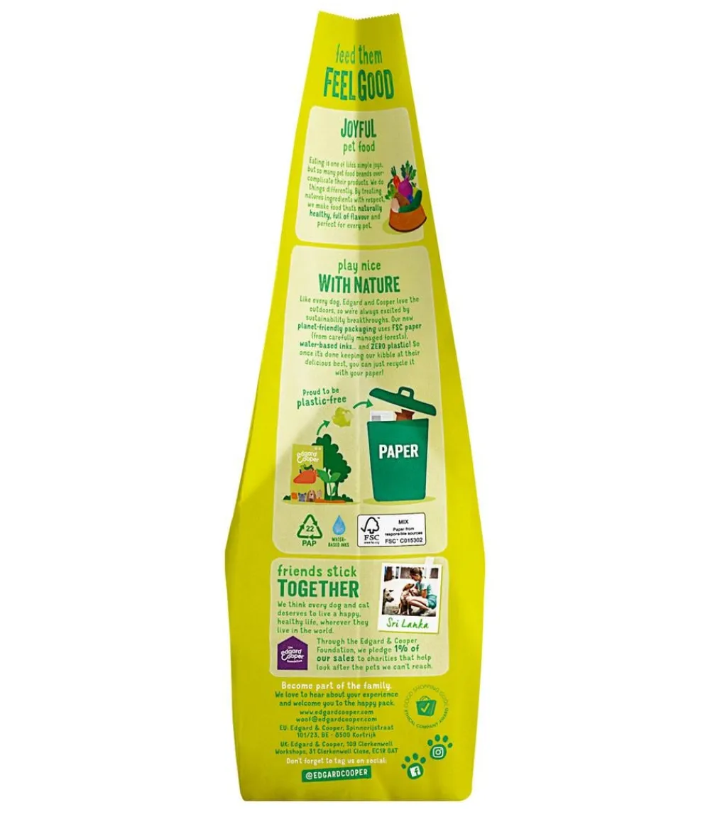 Edgard & Cooper® Trockenfutter Hund > Edgard & Cooper Trockenfutter für Hunde, Knackige Karotten und Zucchini Adult