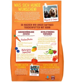 Edgard & Cooper® Trockenfutter Hund > Edgard & Cooper Trockenfutter für Hunde, Saftiges Freilaufhuhn Adult