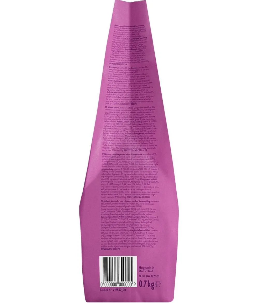 Edgard & Cooper® Edgard & Cooper Trockenfutter für Hunde, Schmackhafter Hirsch & Freilaufente Adult New