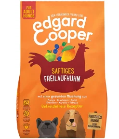 Edgard & Cooper® Edgard & Cooper Trockenfutter für Hunde, Saftiges Freilaufhuhn Adult