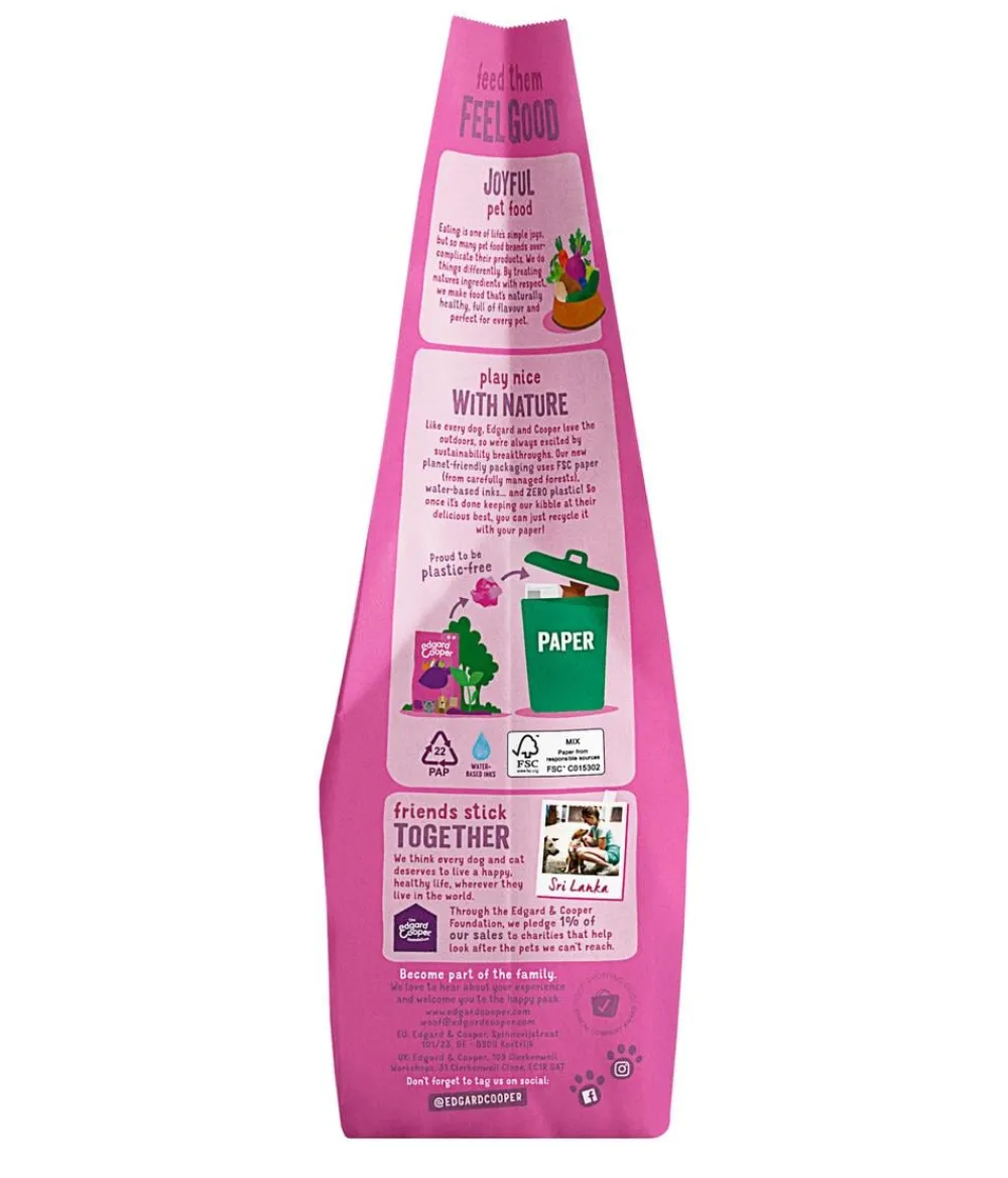 Edgard & Cooper® Edgard & Cooper Trockenfutter für Hunde, Knusprige Rote Beete & Kürbis Adult Hot