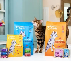 Edgard & Cooper® Trockenfutter Katze > Edgard & Cooper Trockenfutter für Katzen Frischer Freilandtruthahn & Freilandhuhn Adult, 2 kg