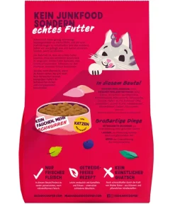 Edgard & Cooper® Trockenfutter Katze - Edgard & Cooper Trockenfutter für Katzen Frisches Freilandhuhn & Freilandtruthahn, Senior, 2 kg
