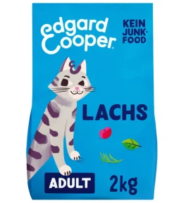 Edgard & Cooper® Edgard & Cooper Trockenfutter für Katzen Frischer Atlantik-Lachs Adult Best