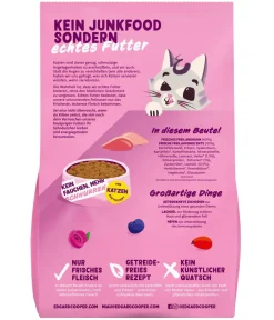 Edgard & Cooper® Trockenfutter Katze - Edgard & Cooper Trockenfutter für Katzen Frische Freilaufente & Freilandhuhn, Kitten, 2 kg