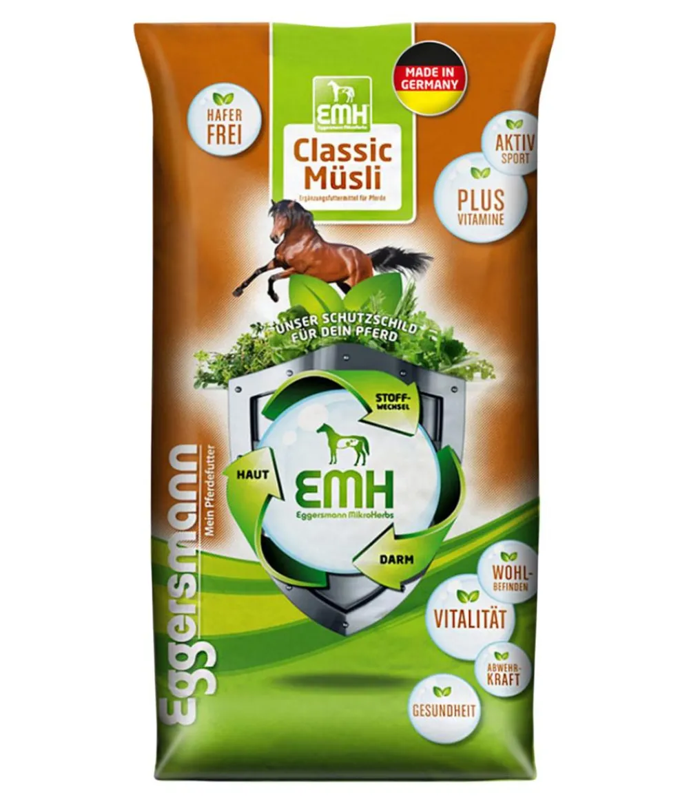 Eggersmann Pferdefutter & Zusatzfutter - Pferdefutter EMH Classic-Müsli, 20 kg
