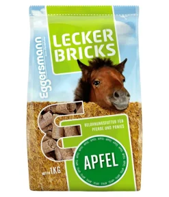 Eggersmann Pferdeleckerlies > Pferdeleckerli Lecker Bricks, Apfel, 1 kg