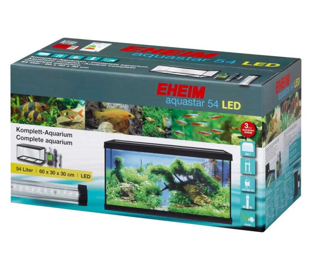 EHEIM Aquarium Aquastar 54 LED Schwarz Discount
