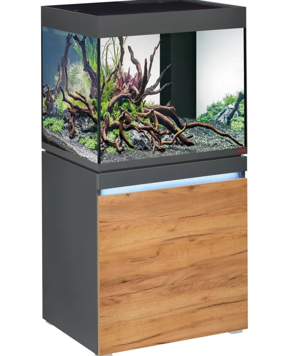 EHEIM Aquarium Kombination Incpiria 230 Dunkelgrau New