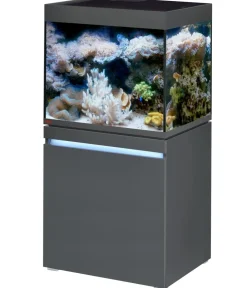 EHEIM Aquarium Kombination Incpiria Marine 230 Dunkelgrau New