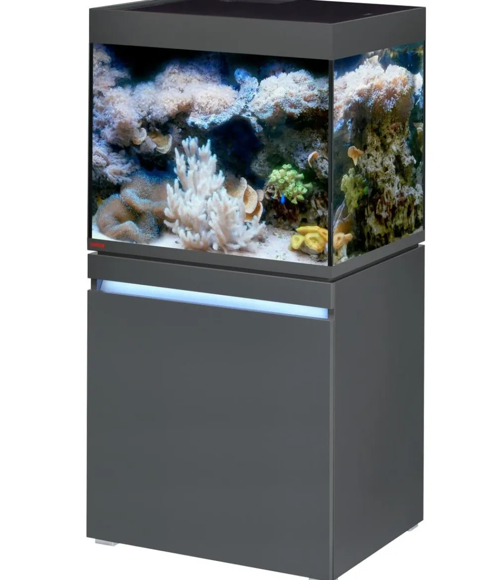 EHEIM Aquarium Kombination Incpiria Marine 230 Dunkelgrau New