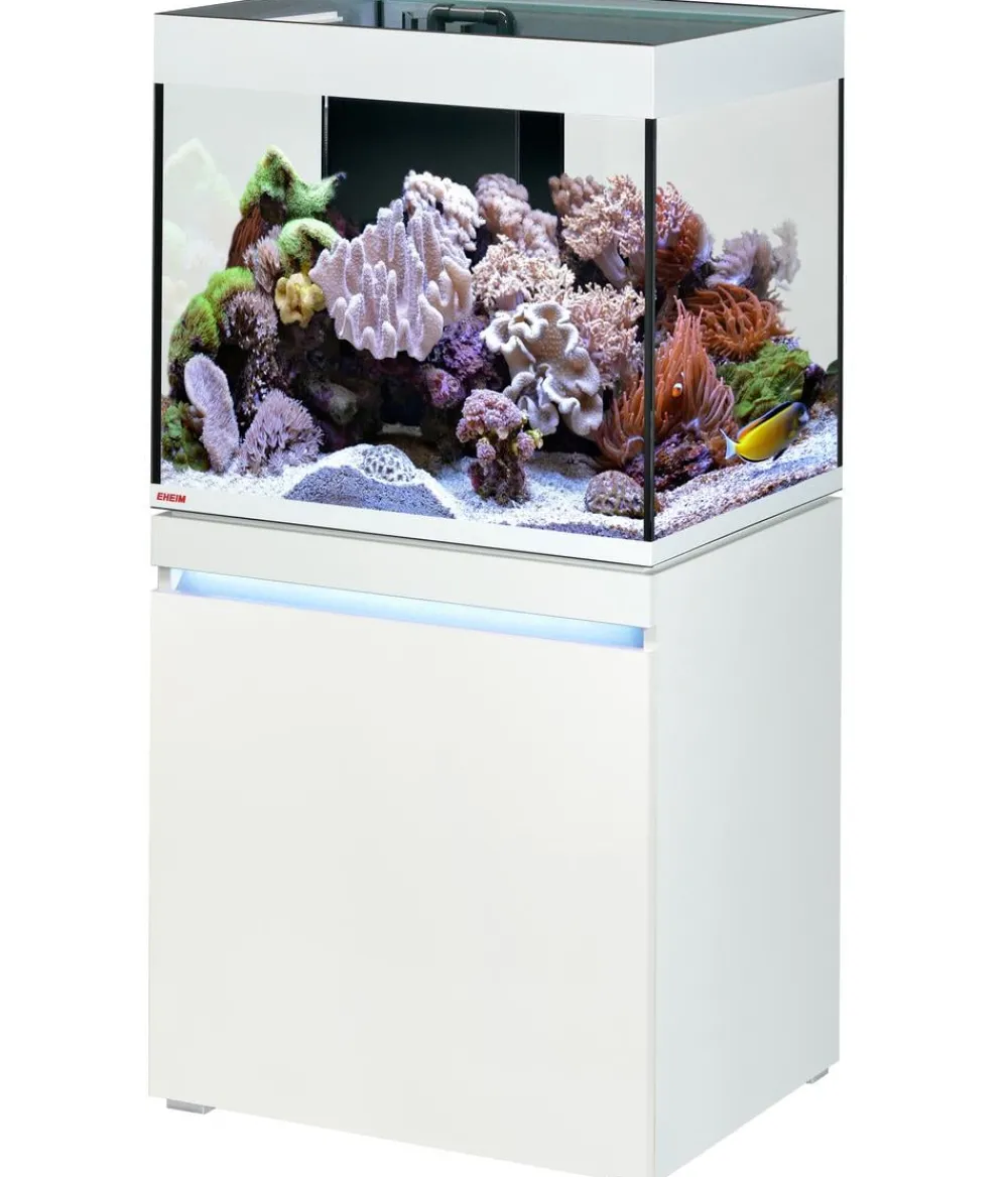 EHEIM Aquarium Kombination Incpiria reef 230 Weiß Hot