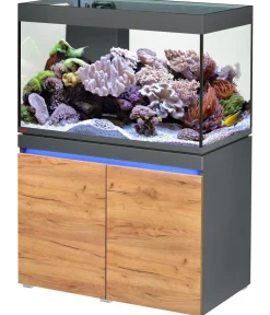 EHEIM Aquarium Komplettsets - Aquarium Kombination Incpiria reef 330 Dunkelgrau