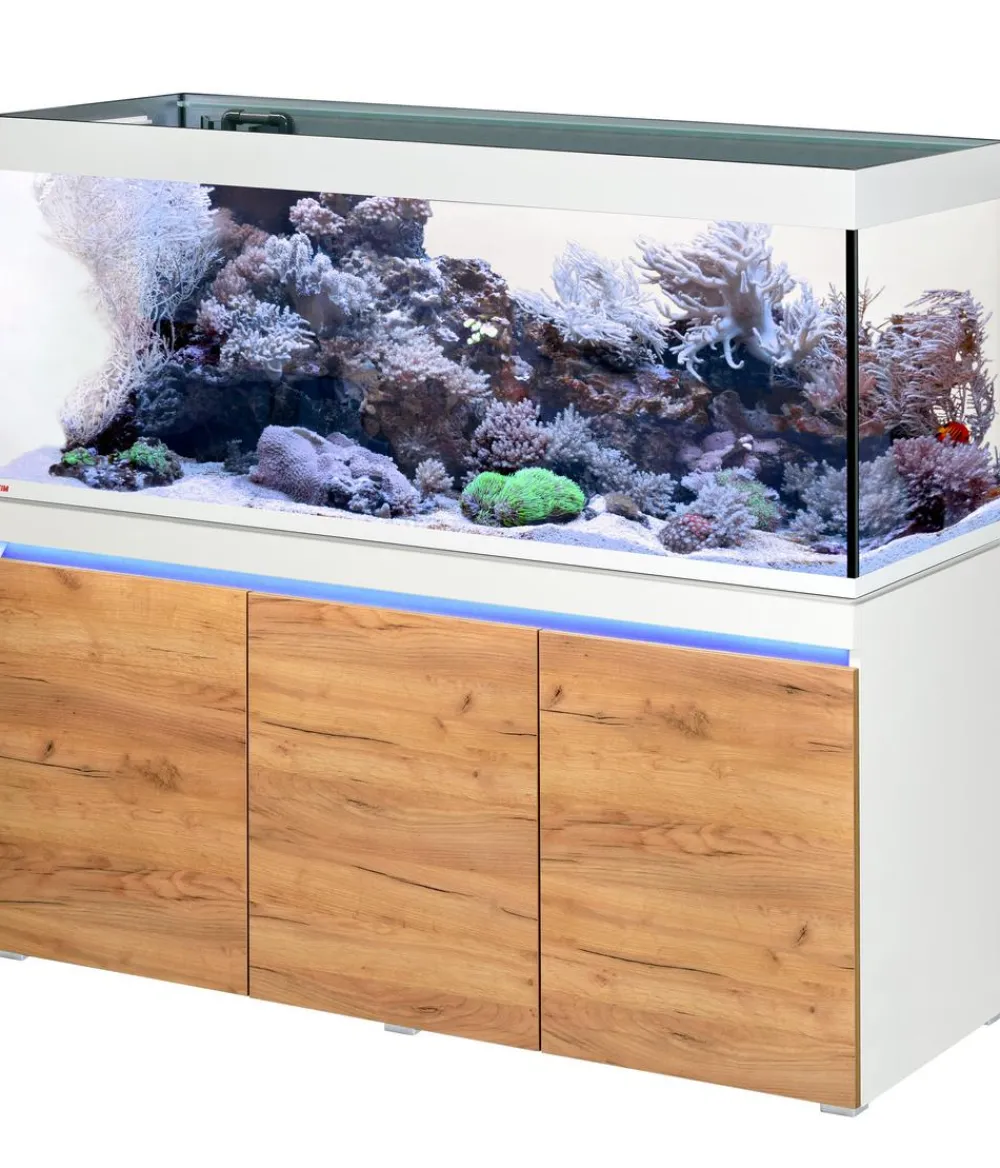 EHEIM Aquarium Komplettsets - Aquarium Kombination Incpiria reef 430 Weiß