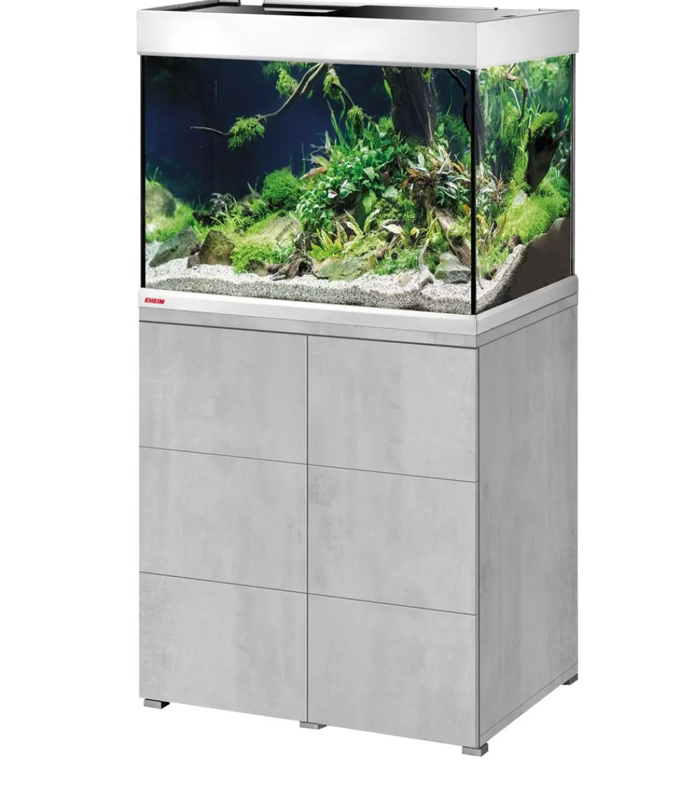 EHEIM Aquarium Komplettsets - Aquarium Kombination Proxima 175 classic LED Grau