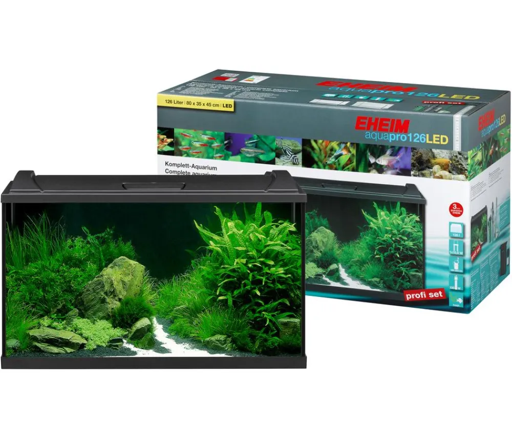 EHEIM Aquarium-Set Aquapro LED 126 Schwarz Discount