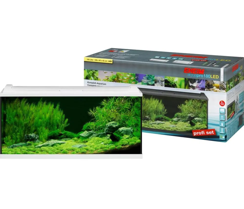 EHEIM Aquarium-Set Aquapro LED 180 Weiß Hot