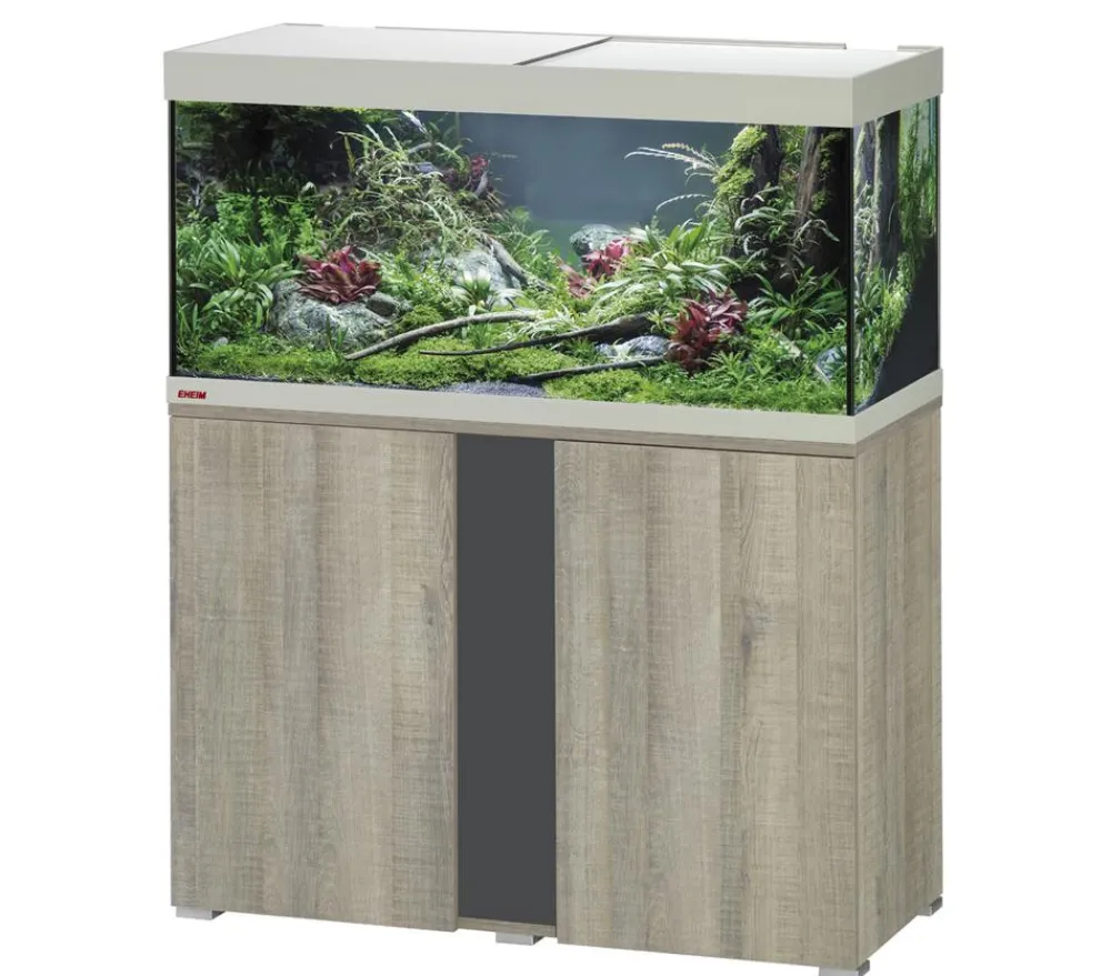 EHEIM Aquarium Vivaline LED, Dekorbrett Dunkelgrau New