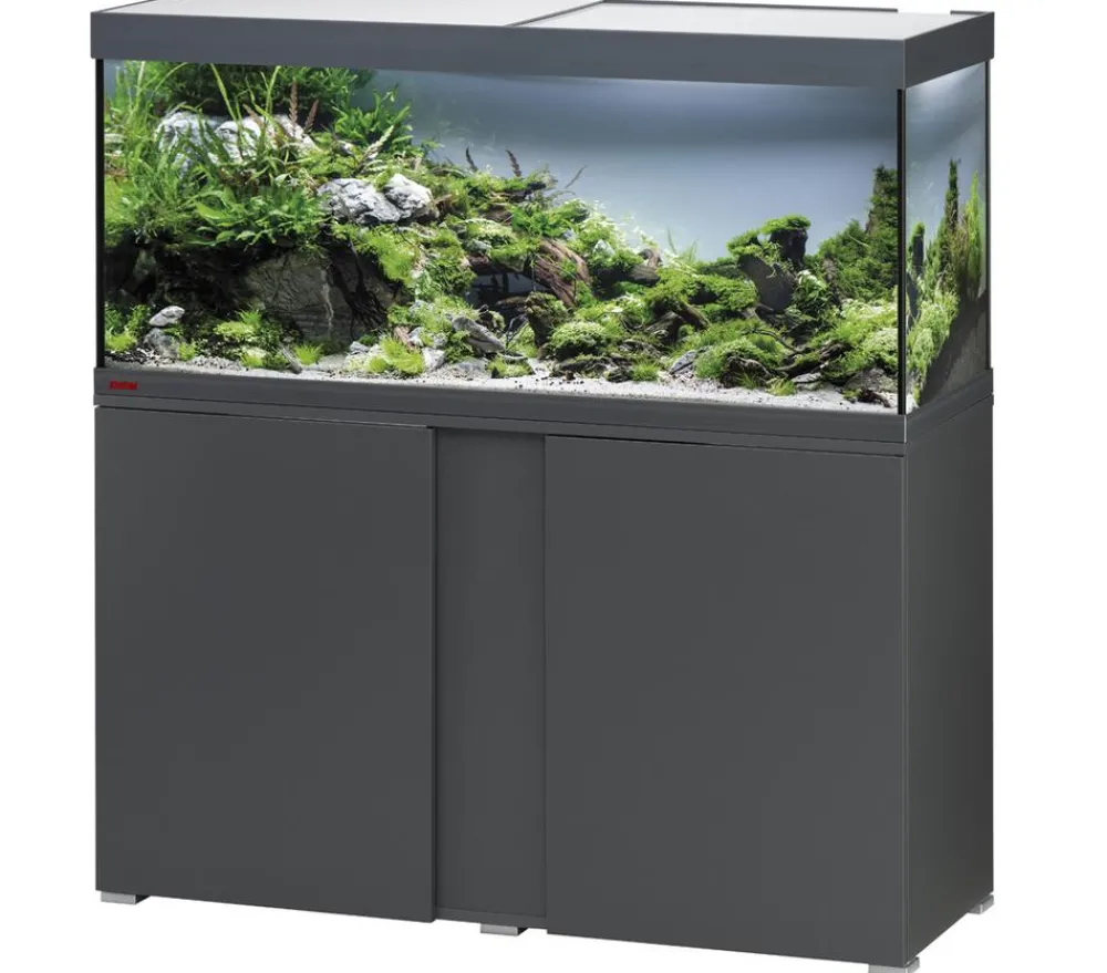 EHEIM Aquarium Vivaline LED, Dekorbrett Dunkelgrau New