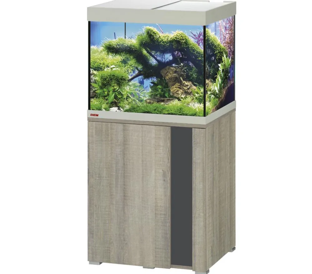 EHEIM Aquarium Vivaline LED, Dekorbrett Dunkelgrau New